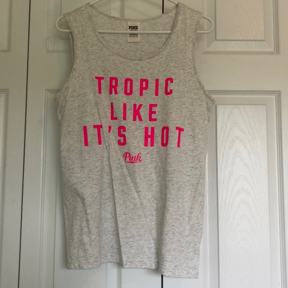 Pink tank top